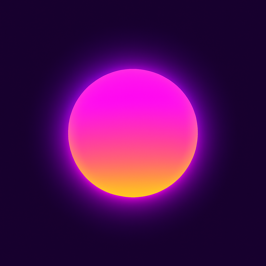 Retrowave Sunset by Hoomer